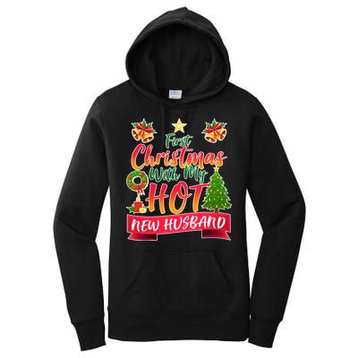 First Christmas With Hot New Husband Women's Pullover Hoodie