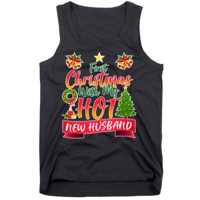 First Christmas With Hot New Husband Tank Top