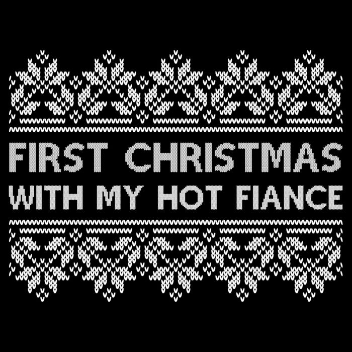 First Christmas With My Hot Fiance Cooling Performance Long Sleeve Crew