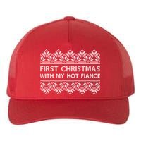 First Christmas With My Hot Fiance Yupoong Adult 5-Panel Trucker Hat