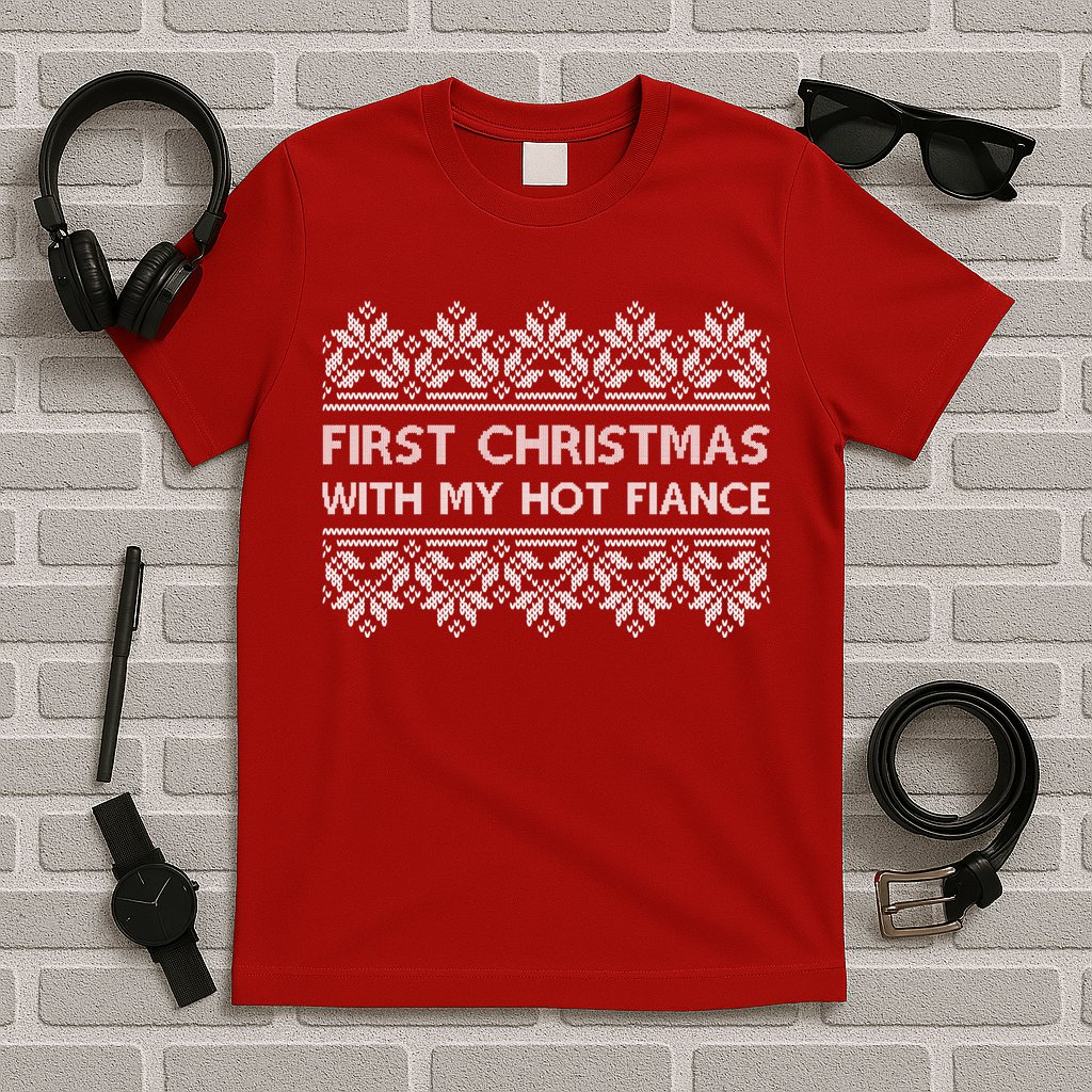 First Christmas With My Hot Fiance T-Shirt
