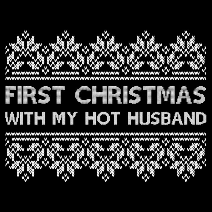 First Christmas With My Hot Husband Cooling Performance Crew T-Shirt