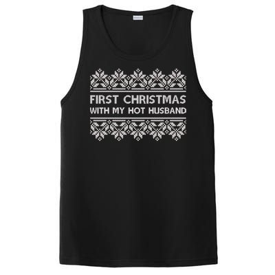 First Christmas With My Hot Husband PosiCharge Competitor Tank