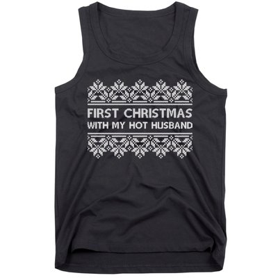 First Christmas With My Hot Husband Tank Top