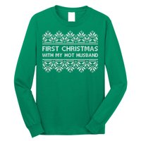 First Christmas With My Hot Husband Long Sleeve Shirt