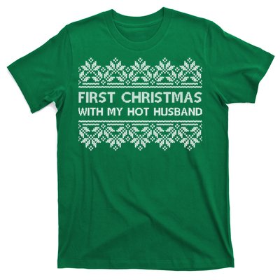 First Christmas With My Hot Husband T-Shirt