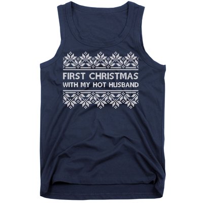 First Christmas With My Hot Husband Tank Top