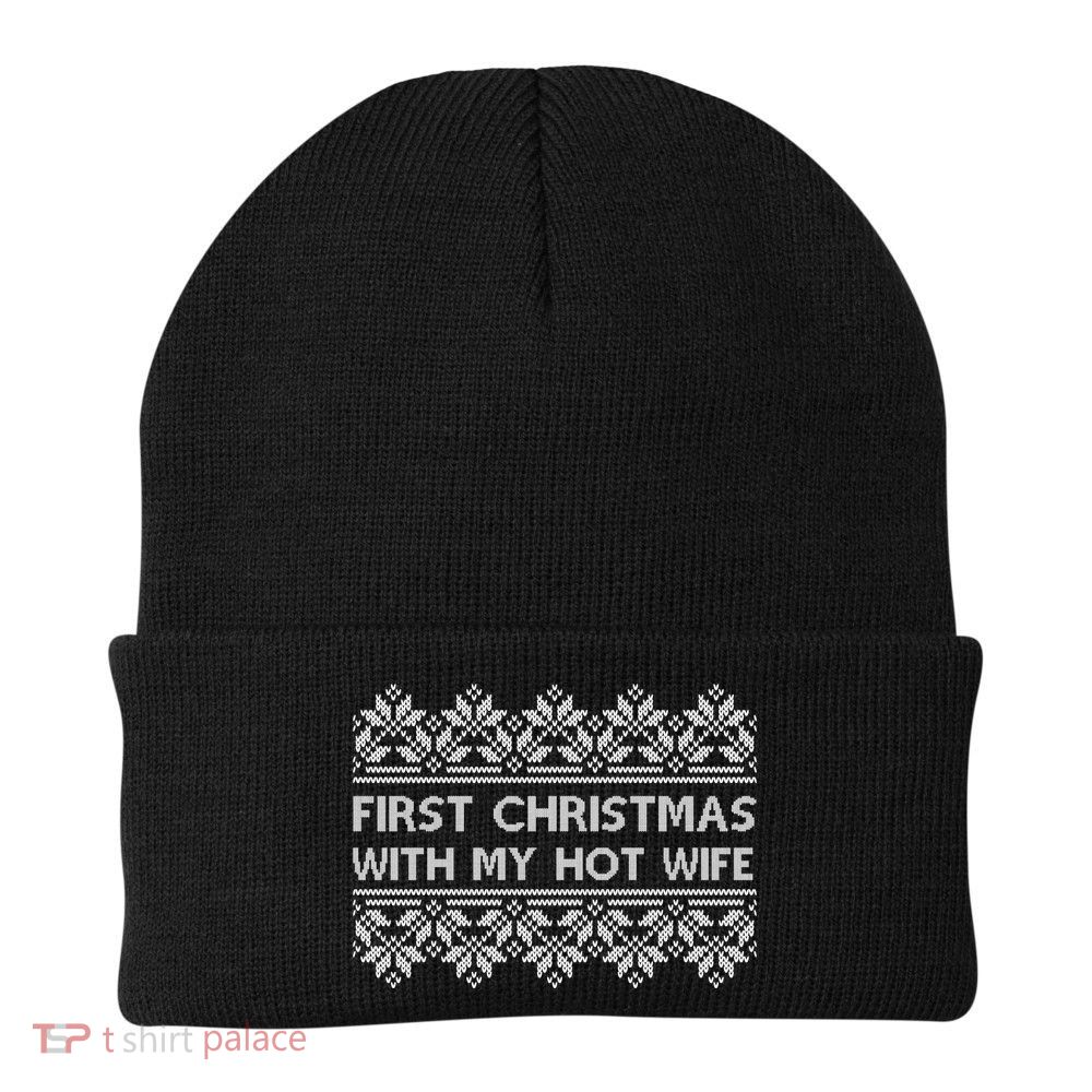 First Christmas With My Hot Wife Beanie