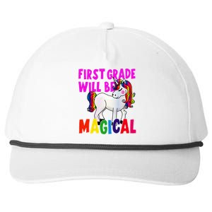 First Grade Will Be Magical Snapback Five-Panel Rope Hat