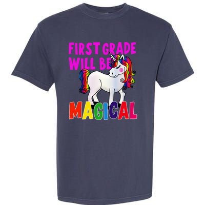 First Grade Will Be Magical Garment-Dyed Heavyweight T-Shirt