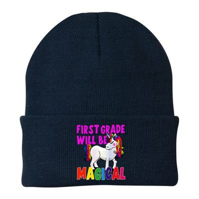 First Grade Will Be Magical Knit Cap Winter Beanie