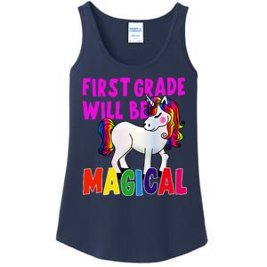 First Grade Will Be Magical Ladies Essential Tank