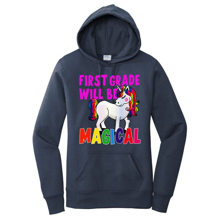 First Grade Will Be Magical Women's Pullover Hoodie