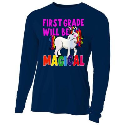 First Grade Will Be Magical Cooling Performance Long Sleeve Crew