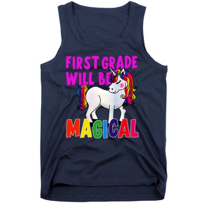 First Grade Will Be Magical Tank Top