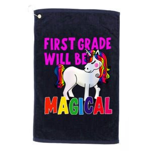 First Grade Will Be Magical Platinum Collection Golf Towel