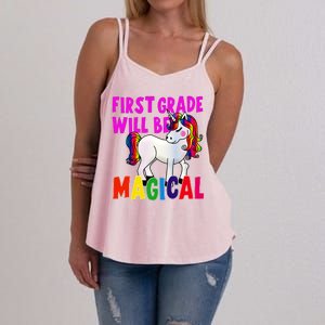 First Grade Will Be Magical Women's Strappy Tank