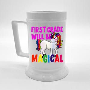 First Grade Will Be Magical Beer Stein