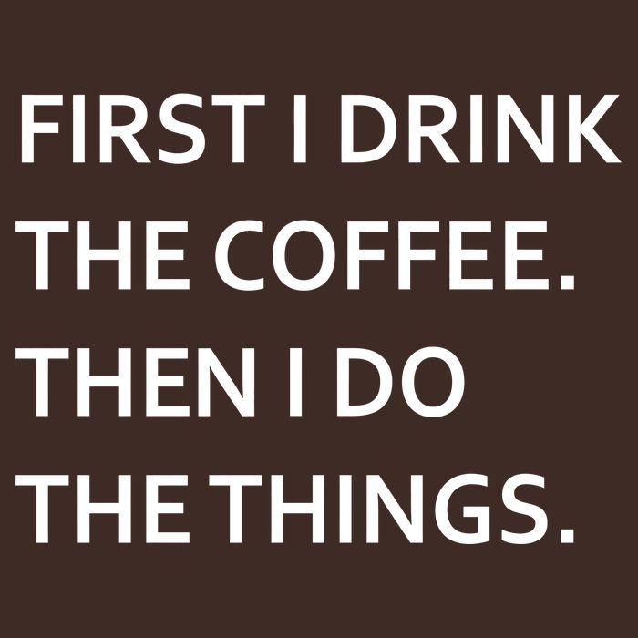 First I Drink Coffee Then I Do Things Funny Cooling Performance Long Sleeve Crew