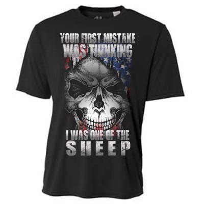 First Mistake Was Thinking I Was One Of the Sheep Cooling Performance Crew T-Shirt