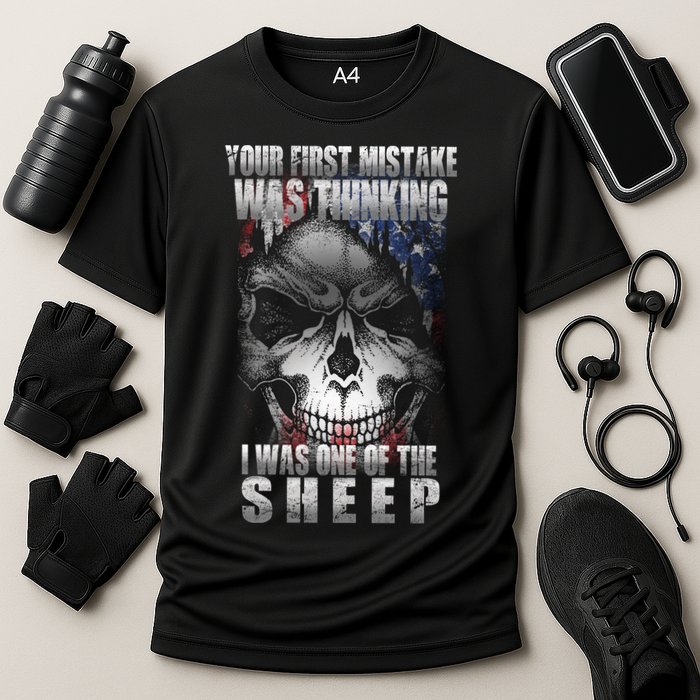 First Mistake Was Thinking I Was One Of the Sheep Performance Shirt