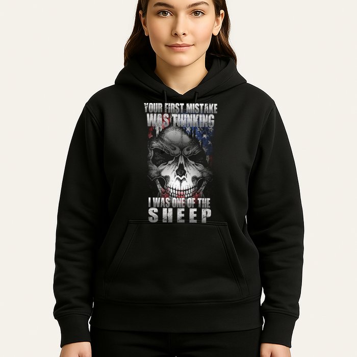 First Mistake Was Thinking I Was One Of the Sheep Hoodie