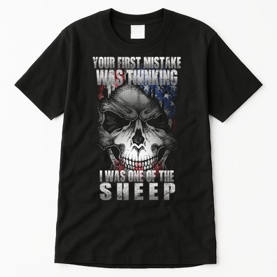 First Mistake Was Thinking I Was One Of the Sheep Tall T-Shirt