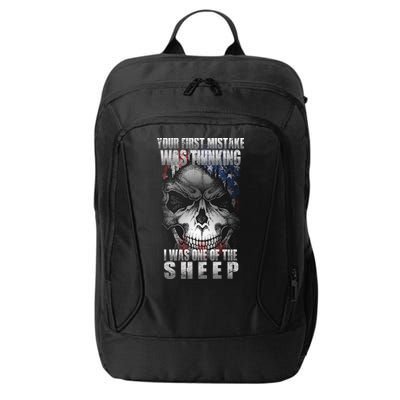 First Mistake Was Thinking I Was One Of the Sheep City Backpack