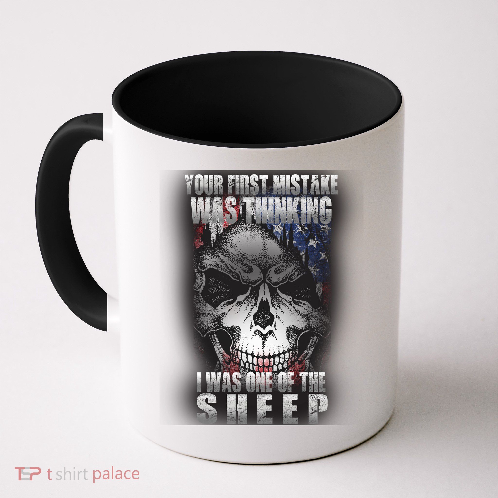 First Mistake Was Thinking I Was One Of the Sheep Mug