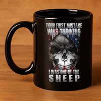 First Mistake Was Thinking I Was One Of the Sheep 11oz C Handle Ceramic Mug