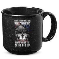 First Mistake Was Thinking I Was One Of the Sheep 15oz Campfire Ceramic Mug