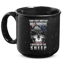 First Mistake Was Thinking I Was One Of the Sheep 15oz Campfire Ceramic Mug