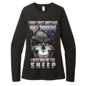 First Mistake Was Thinking I Was One Of the Sheep Womens CVC Long Sleeve Shirt