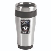 First Mistake Was Thinking I Was One Of the Sheep 16oz Travel Tumbler