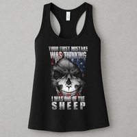 First Mistake Was Thinking I Was One Of the Sheep Womens Tank Top