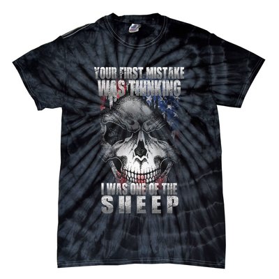 First Mistake Was Thinking I Was One Of the Sheep Tie-Dye T-Shirt
