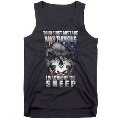 First Mistake Was Thinking I Was One Of the Sheep Tank Top