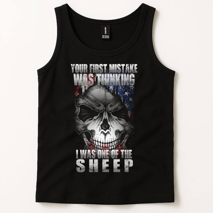 First Mistake Was Thinking I Was One Of the Sheep Tank Top