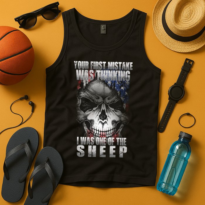 First Mistake Was Thinking I Was One Of the Sheep Tank Top