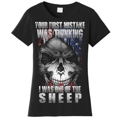 First Mistake Was Thinking I Was One Of the Sheep Women's T-Shirt