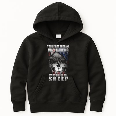 First Mistake Was Thinking I Was One Of the Sheep Kids Hoodie