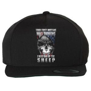 First Mistake Was Thinking I Was One Of the Sheep Wool Snapback Cap