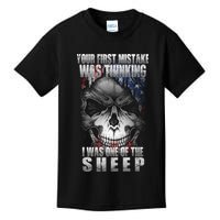 First Mistake Was Thinking I Was One Of the Sheep Kids T-Shirt