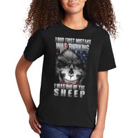 First Mistake Was Thinking I Was One Of the Sheep Kids T-Shirt