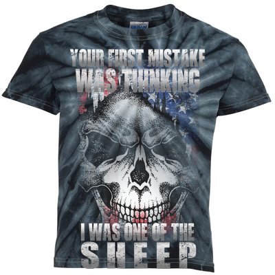 First Mistake Was Thinking I Was One Of the Sheep Kids Tie-Dye T-Shirt