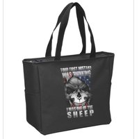 First Mistake Was Thinking I Was One Of the Sheep Zip Tote Bag