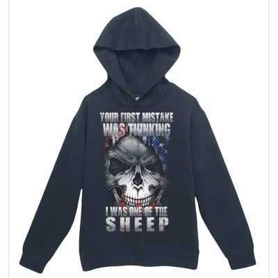 First Mistake Was Thinking I Was One Of the Sheep Urban Pullover Hoodie