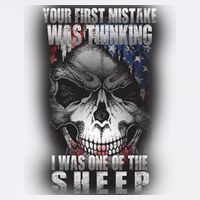 First Mistake Was Thinking I Was One Of the Sheep Garment-Dyed Sweatshirt