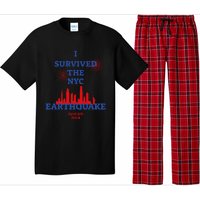 Funny I Survived The Nyc Earthquake Gift Pajama Set