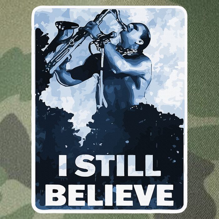 Funny I Still Believe Sax Man Nun Nerd Geek Graphic Legacy Tie Dye Trucker Hat